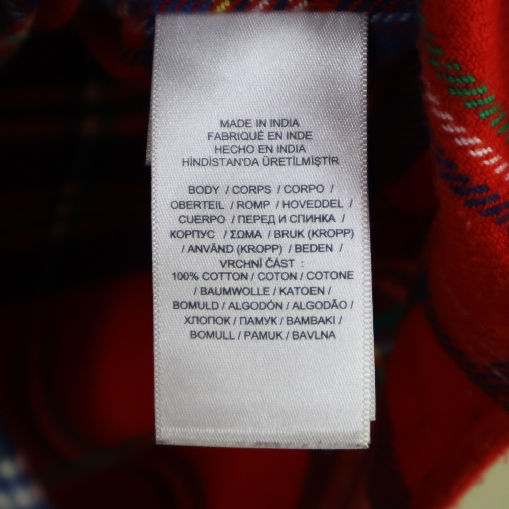 Polo Ralph Lauren Classic Fit Twill Flannel Shirt Medium Red Plaid Cotton - Picture 6 of 13